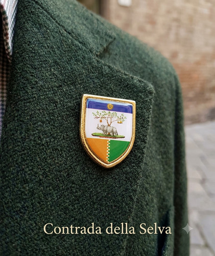 Palio siena spille - palio, spilla