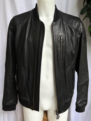 Belstaff giacca pelle - belstaff,