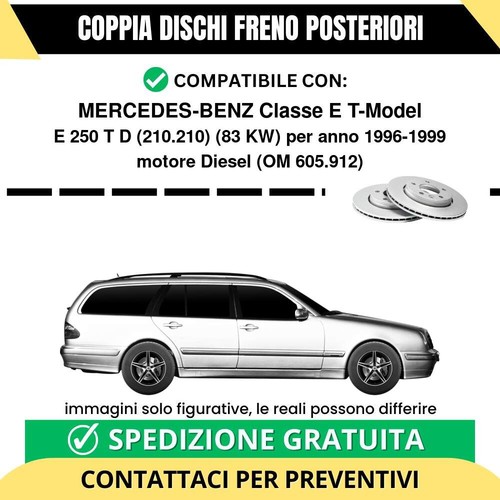 Coppia dischi freno posteriori - coppia,
