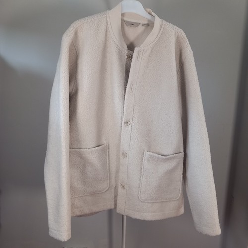 Next beige teddy jacket - jacket, uomo