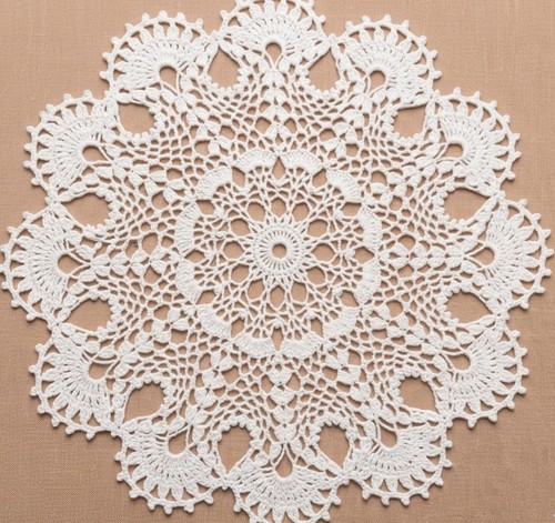 Handmade white crochet - handmade,