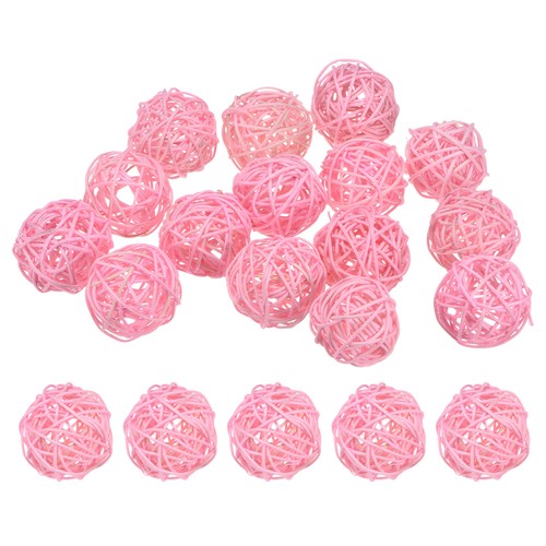 15pz palline vimini - di, e