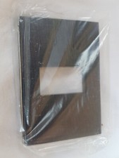 SIEMENS DELTA FUTURA - placca metallica 1 modulo colore ardesia