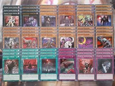 Mazzo Vampiro Yugioh 54 Carte Fraulein Lord xyz Completo Budget Torneo Pronto