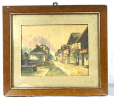 Acquerello Dipinto Intorno Al