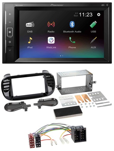 Pioneer dab mp3 2din bluetooth - mp3,