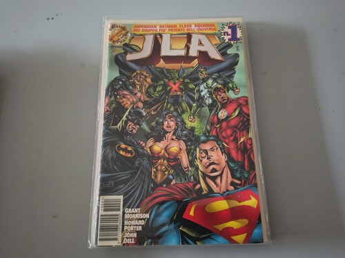 Jla grant morrison play - jla,