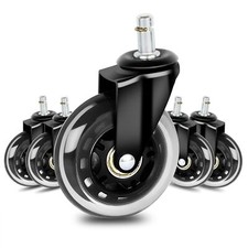 5 Rotelle Sedia Ufficio
