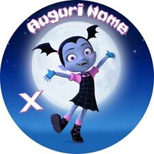 Cialda VAMPIRINA YOYO RAI Decorazione Torta Ostia o Zucchero  senza glutine 