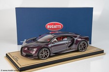 MR Collection 1:18 Bugatti Chiron Sky View Rosso Carbonio/Nero - Edizione Limitata...