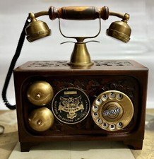 Vintage telefono legno - telefono,