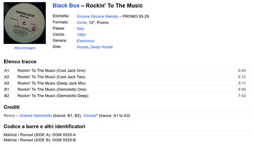 Black box rockin - rockin', the