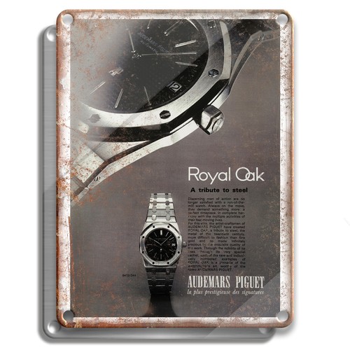 Insegna metallo orologio - in,