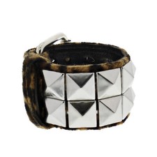 Bracciale 2 file piramide