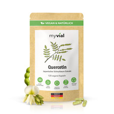 Quercetina 120 Capsule Alto Dosaggio 400mg | Vegana e Naturale | 4 Mesi di Stock