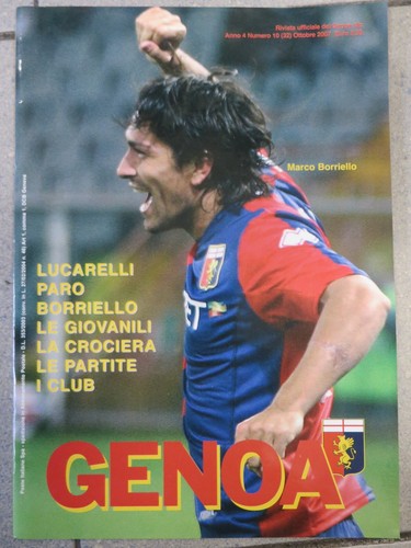 Rivista ufficiale del genoa - ufficiale,