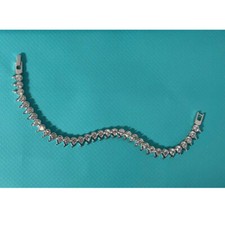 Donna 14K Placcato Oro Bianco