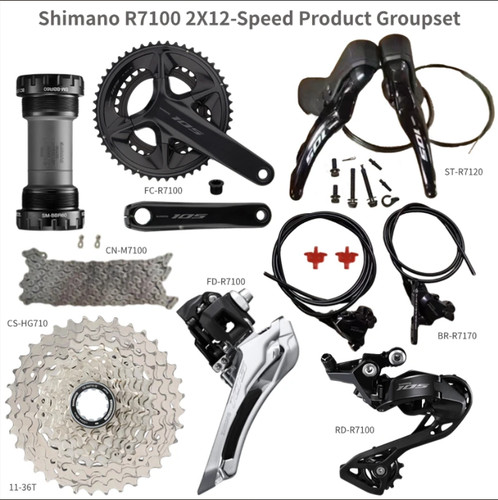Gruppo meccanico disco shimano - disco,