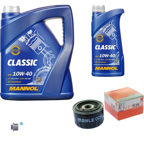 Mahle olio filtro - mahle, mannol