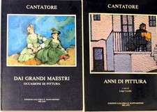 DOMENICO CANTATORE 2 cataloghi