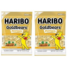 2x Haribo Gold Bears Pineapple