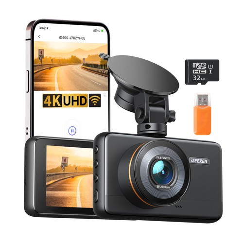 Dash cam auto - 4k,