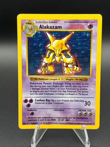 Alakazam 001 102 set - alakazam, base