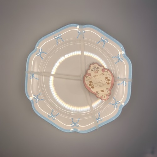 Set piatti fiocco - set, 4
