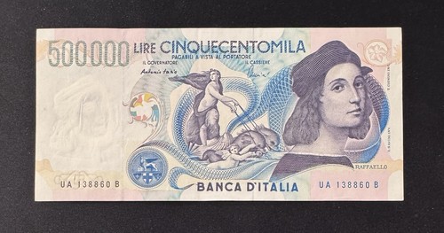 500000 lire raffaello - 500000,