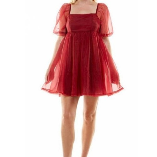 Abito babydoll tcec - babydoll, organza