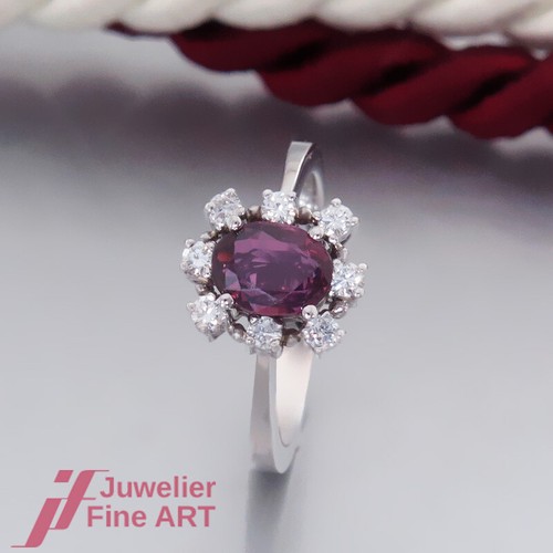 Anello con rubino e - con, 1