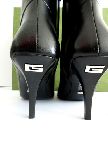 Gucci leathers booties - leathers, in