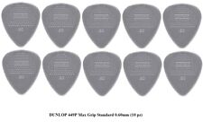 DUNLOP 449P Max Grip Standard 0.60mm 10 pz plettri antiscivolo plettro nylon 