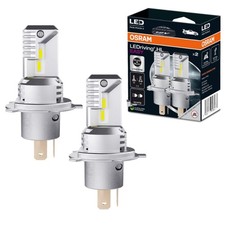 Coppia 2 Lampade LED Osram H4 HL Easy per Fari Auto Luce Bianca 6500K