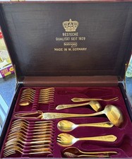Set posate placcate oro 24