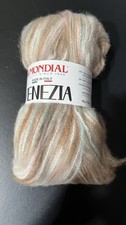 Gomitolo lana matassa Venezia Mondial sfumato merino alpaca ferri uncinetto