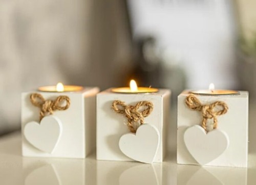 3pz portacandele tealight - portacandele,