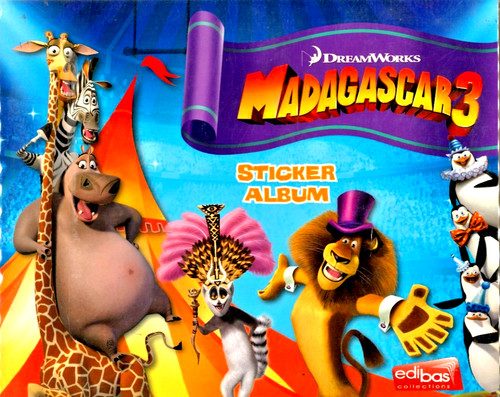 Madagascar sticker album - ,