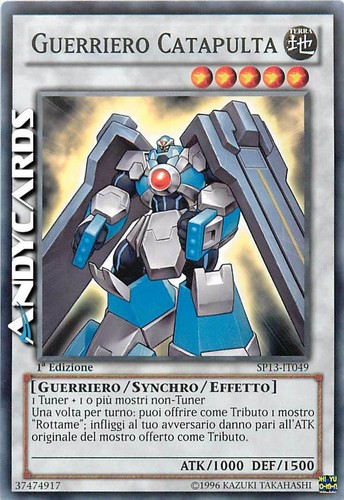 Guerriero catapulta - catapulta, •