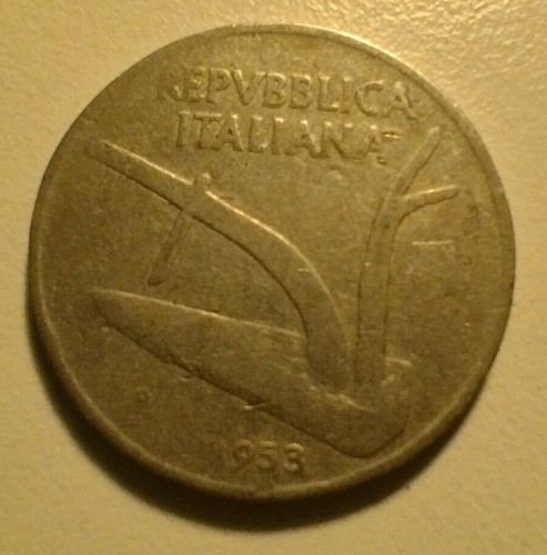 Moneta lire 1953 - -,