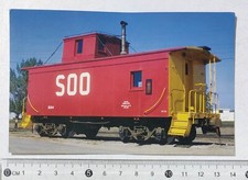I122464 Cartolina - Vagone Ferroviario Soo Line Railroad Caboose no. 224