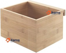 Metaltex da Parete Muro Griglia Bambù Scatola 19×15×12 CM - L, Legno Colorato