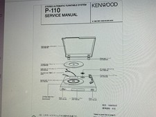 Kenwood P-110 Service Manual