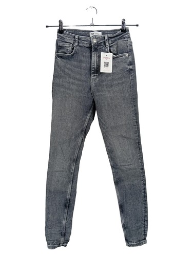 Zara jeans donna grigio slim - donna,