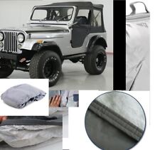 TELO COPRIAUTO TELATO FELPATO PER JEEP  RENEGADE CJ5 1983 IMPERMEABILE ANTIGRAND