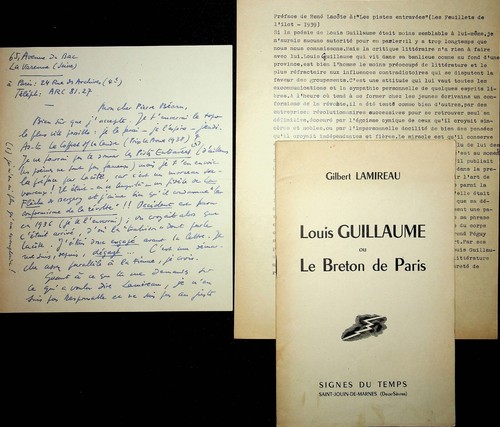 S louis guillaume - l.a.s,