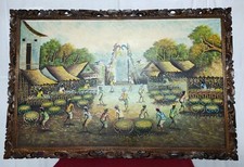 Grande quadro olio su tela