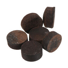 12mm Biliardo Stecca Punte,12pz Punta Snooker Stecca Punte,Marrone