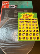 QUEEN News Of The World 1977 LP JAPAN FIRST PRESS OBI STICKERS Led Zeppelin RARE