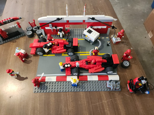 Lego ferrari team 8375 - ferrari, #8375